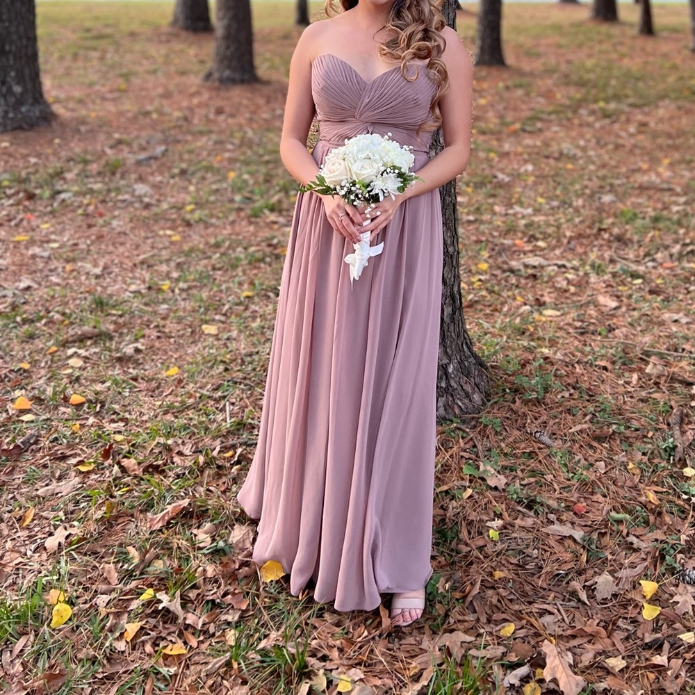 Formal Dress nude/mauve color